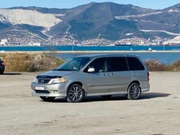 2002 Mazda MPV II (LW), серый, 699000 рублей - вид 12