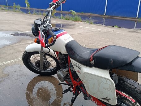 2002 Honda FTR 223, белый, 180000 рублей, вид 2