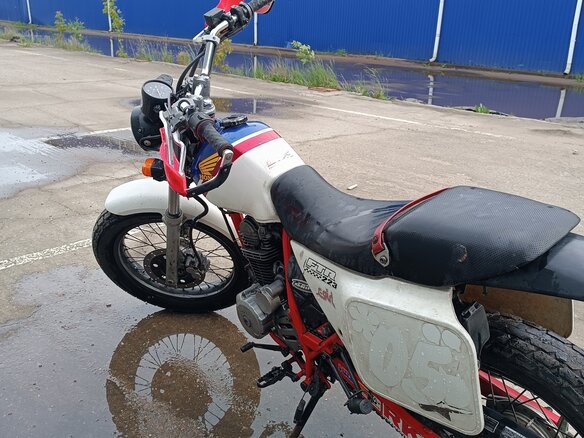 2002 Honda FTR 223, белый, 180000 рублей - вид 1