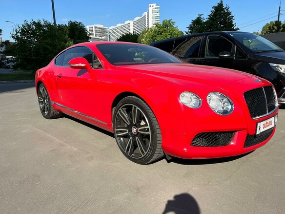 2014 Bentley Continental GT II, красный, 6500000 рублей - вид 1