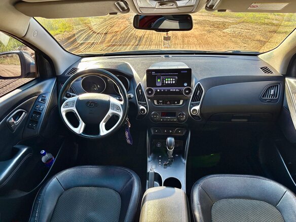 2013 Hyundai ix35 I, серый, 1100000 рублей - вид 5