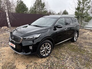 2018 Kia Sorento III Prime Рестайлинг, чёрный, 3320000 рублей, вид 1