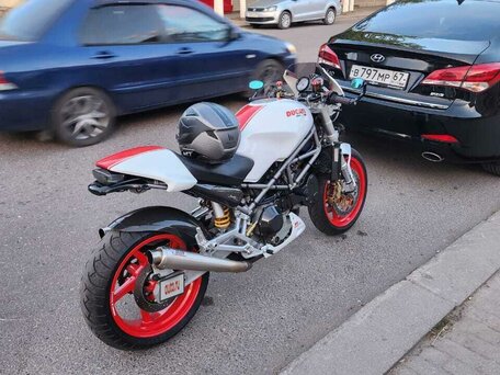 2004 Ducati Monster S4, белый, 495000 рублей, вид 2