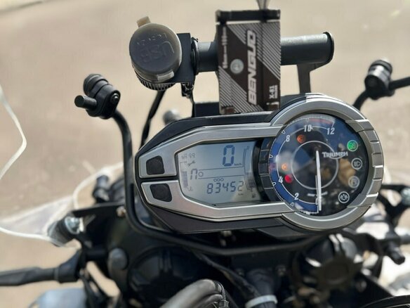 2014 Triumph Tiger 800, белый, 500000 рублей - вид 13