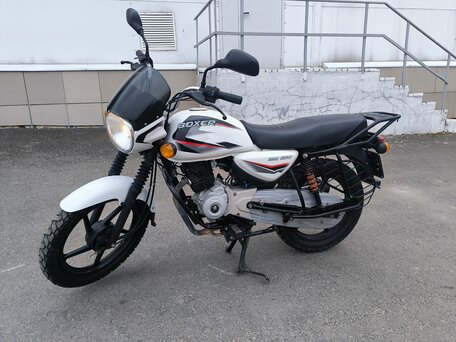 2020 Bajaj Boxer BM 150, белый, 105000 рублей, вид 3