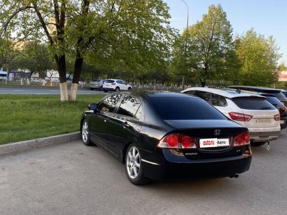 2007 Honda Civic VIII, чёрный