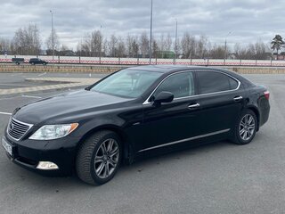 2008 Lexus LS Long 460 L IV, чёрный, 1700000 рублей, вид 3