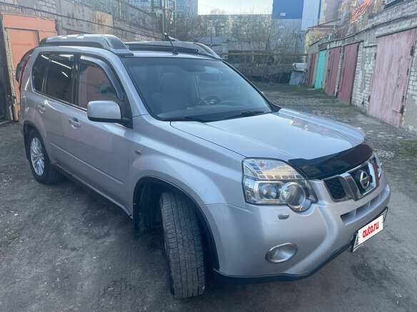 2012 Nissan X-Trail II Рестайлинг, серебристый, 1800000 рублей