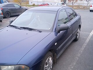 2003 Mitsubishi Carisma I Рестайлинг, синий, 455000 рублей, вид 1