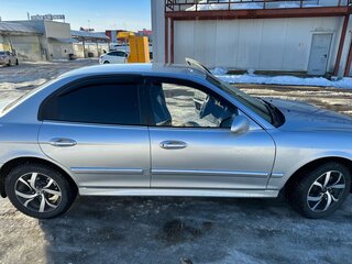 2006 Hyundai Sonata ТагАЗ IV (EF) Рестайлинг, серебристый, 530000 рублей, вид 3
