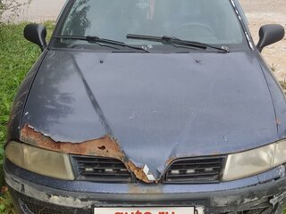 2003 Mitsubishi Carisma I Рестайлинг, синий, 60000 рублей, вид 1