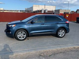 2019 Ford Edge II Рестайлинг, синий, 2700000 рублей, вид 4
