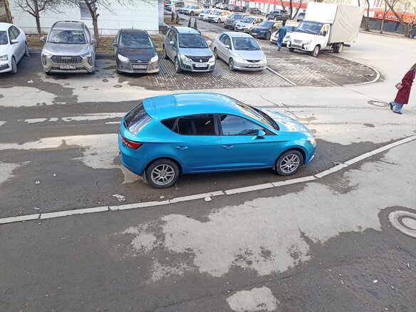 2013 SEAT Leon III, голубой - вид 5