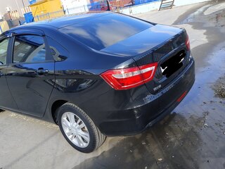 2018 Lada (ВАЗ) Vesta I, чёрный, 1100000 рублей, вид 5