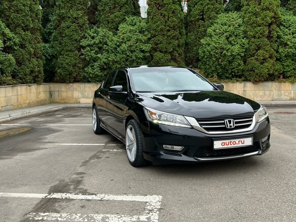 2013 Honda Accord IX, чёрный, 1600000 рублей - вид 7