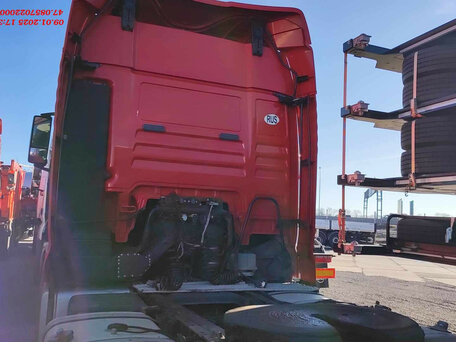 2012 MAN TGX, красный, 2770000 рублей, вид 5