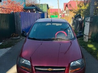 2007 Chevrolet Aveo I, красный, 270000 рублей, вид 1