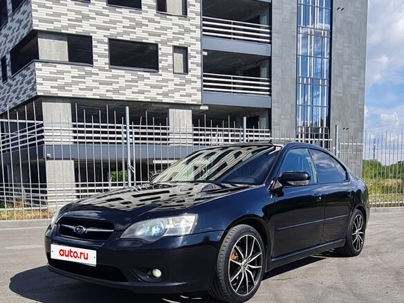 2006 Subaru Legacy IV, чёрный, 800000 рублей - вид 6