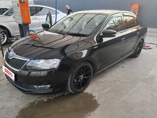 2019 Skoda Rapid I Рестайлинг, чёрный, 1250000 рублей, вид 1