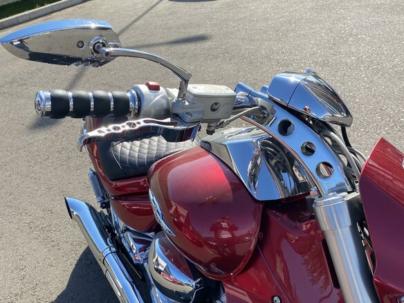 2007 Suzuki Boulevard M109R, пурпурный - вид 20