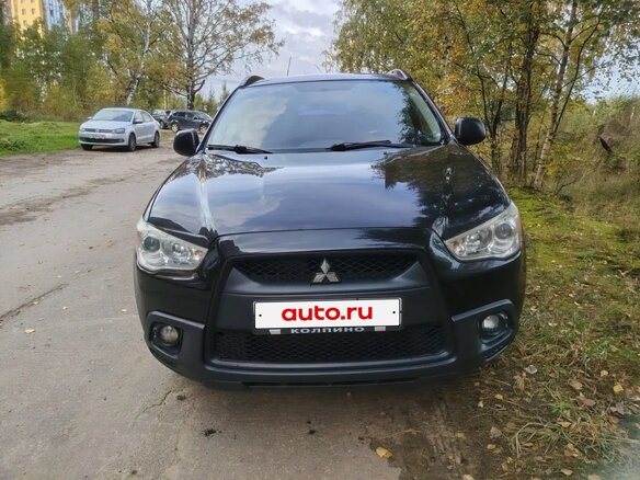 2011 Mitsubishi ASX I, чёрный, 1220000 рублей - вид 1