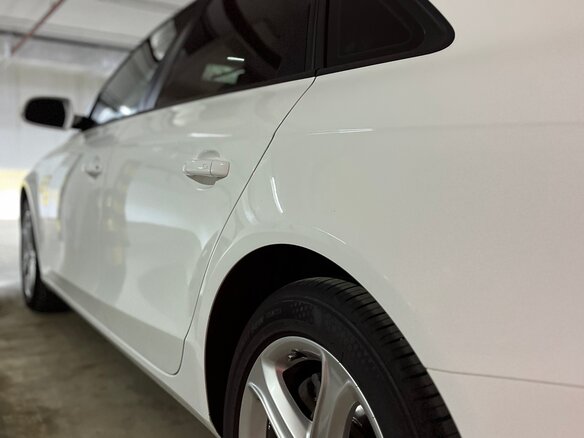 2015 Audi A4 IV (B8) Рестайлинг, белый, 3000000 рублей - вид 13