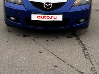 2008 Mazda 3 I (BK) Рестайлинг, синий, 520000 рублей, вид 1