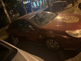 2004 Citroen C5 I Рестайлинг, пурпурный, 270000 рублей, вид 4