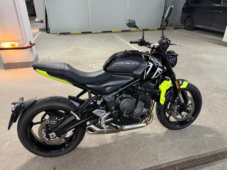 2024 Triumph Trident 660, жёлтый, 1000000 рублей, вид 5
