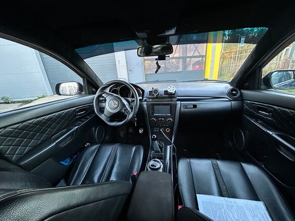 2007 Mazda 3 I (BK) Рестайлинг, чёрный, 500000 рублей - вид 10