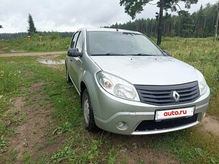 2013 Renault Sandero I, серый, 650000 рублей, вид 3