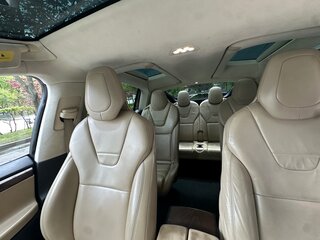 2017 Tesla Model X 90D I, белый, 3790000 рублей, вид 5