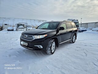 2012 Toyota Highlander II (XU40) Рестайлинг, чёрный, 2350000 рублей, вид 1
