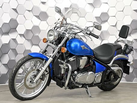 2007 Kawasaki VN900 Vulcan, синий, 447000 рублей, вид 2