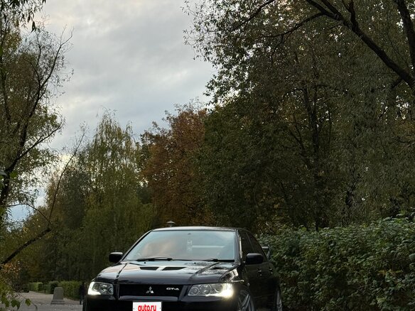 2002 Mitsubishi Lancer Evolution VII, синий - вид 19