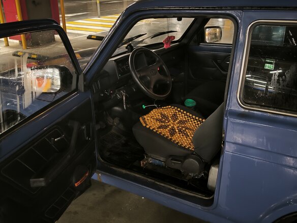 2007 Lada (ВАЗ) 2121 (4x4) I Рестайлинг, синий, 320000 рублей - вид 9