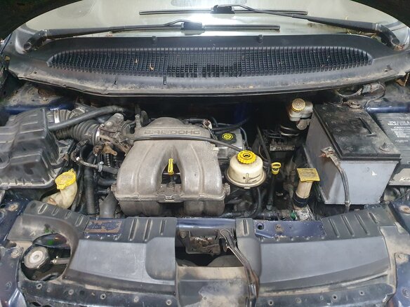 2003 Dodge Caravan 4-speed IV, синий, 350000 рублей - вид 7