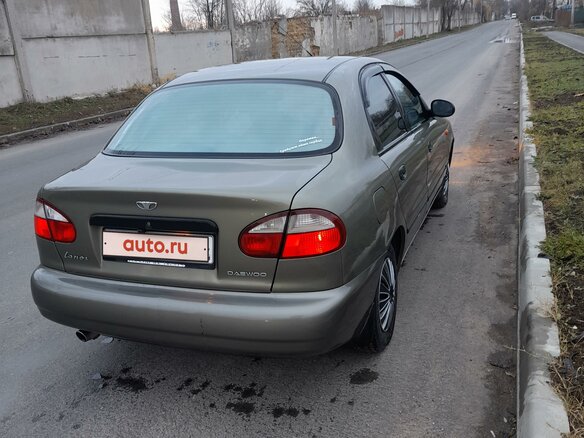 2004 Daewoo Lanos, зелёный, 444000 рублей - вид 4