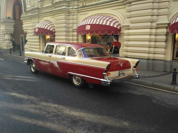 1981 ГАЗ 13 «Чайка», красный, 5000000 рублей - вид 7