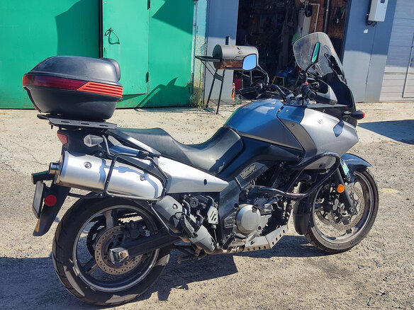 2009 Suzuki V-Strom DL 650, серый, 525000 рублей - вид 7