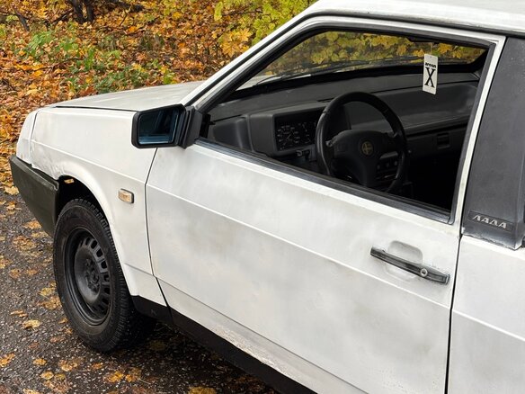 1990 Lada (ВАЗ) 2108, белый, 185000 рублей - вид 3