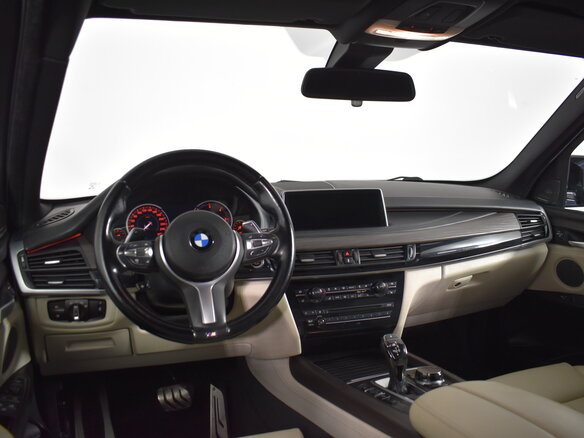 2017 BMW X5 M50d III (F15), синий - вид 11
