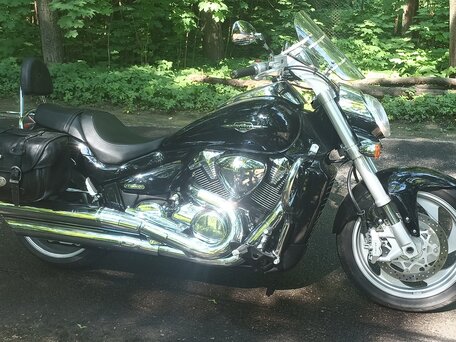 2009 Suzuki Intruder M1800R, чёрный, 1100000 рублей, вид 1