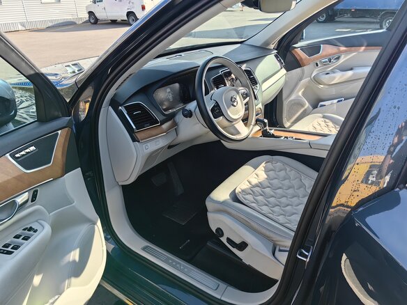 2022 Volvo XC90 II Рестайлинг 1, синий, 5700000 рублей - вид 21