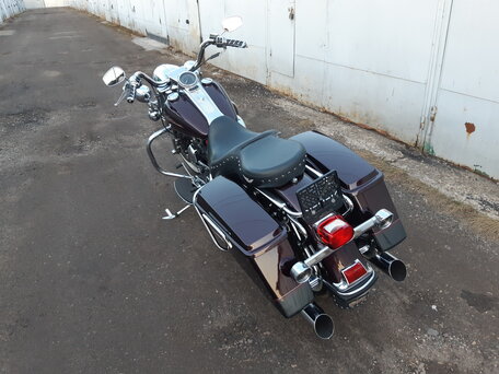 2005 Harley-Davidson Road King, фиолетовый, 650000 рублей, вид 4