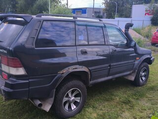 1997 SsangYong Musso I, чёрный, 480000 рублей, вид 2