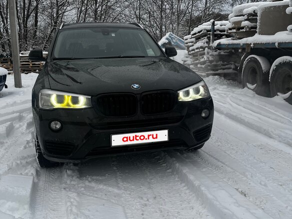 2014 BMW X3 20d xDrive II (F25) Рестайлинг, коричневый, 1650000 рублей - вид 1