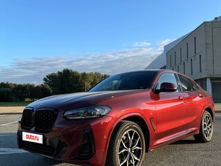 2021 BMW X4 20d II (G02) Рестайлинг, красный, 6500000 рублей, вид 3