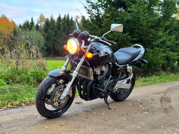 2001 Honda CB 400 Super Four, чёрный, 275000 рублей