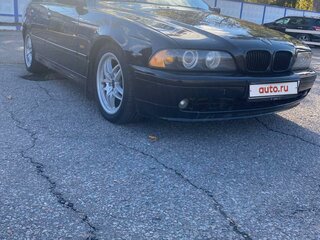 2002 BMW 5 серии 520d IV (E39) Рестайлинг, чёрный, 720000 рублей, вид 1